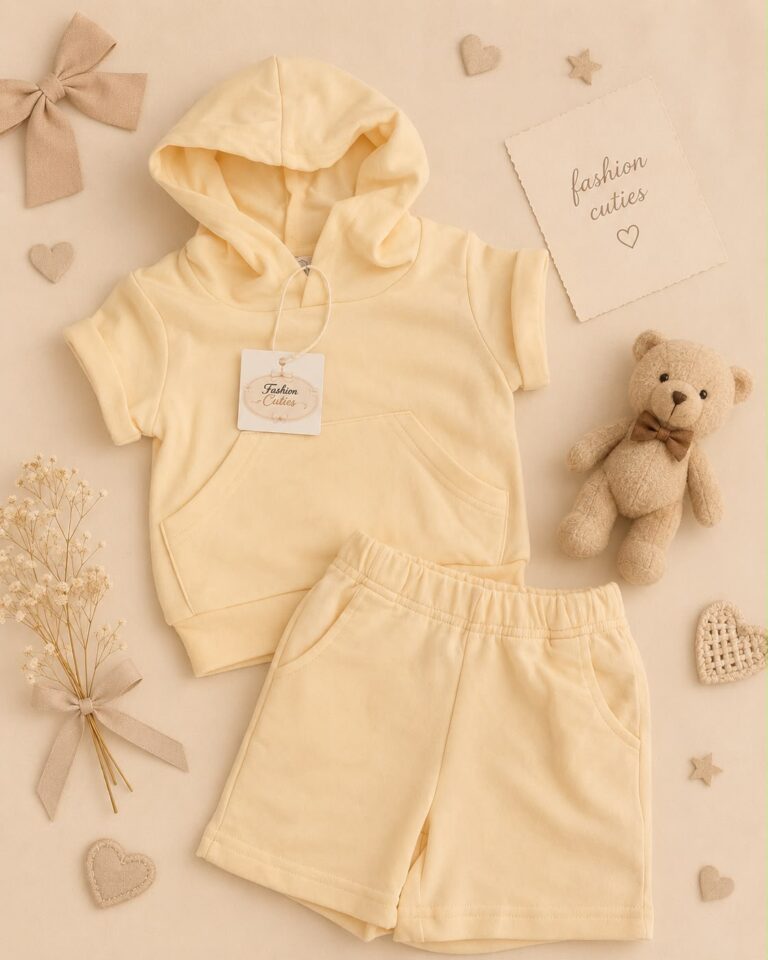 Jongens set Peach
