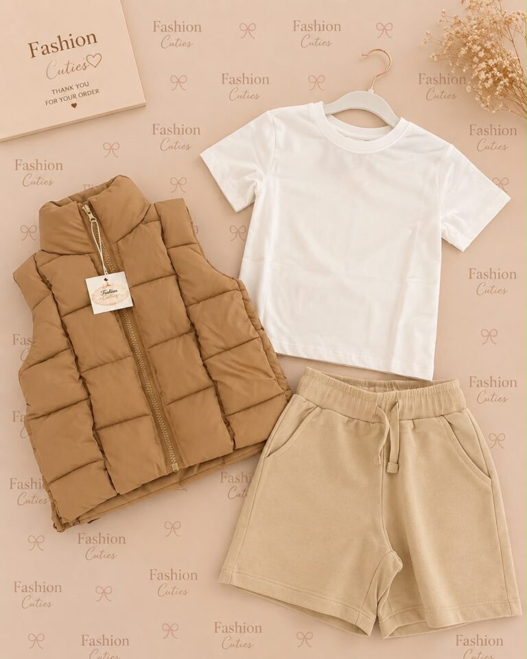 Boys set beige vanaf 2 jaar