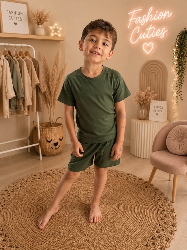 Luxury street wear Army green