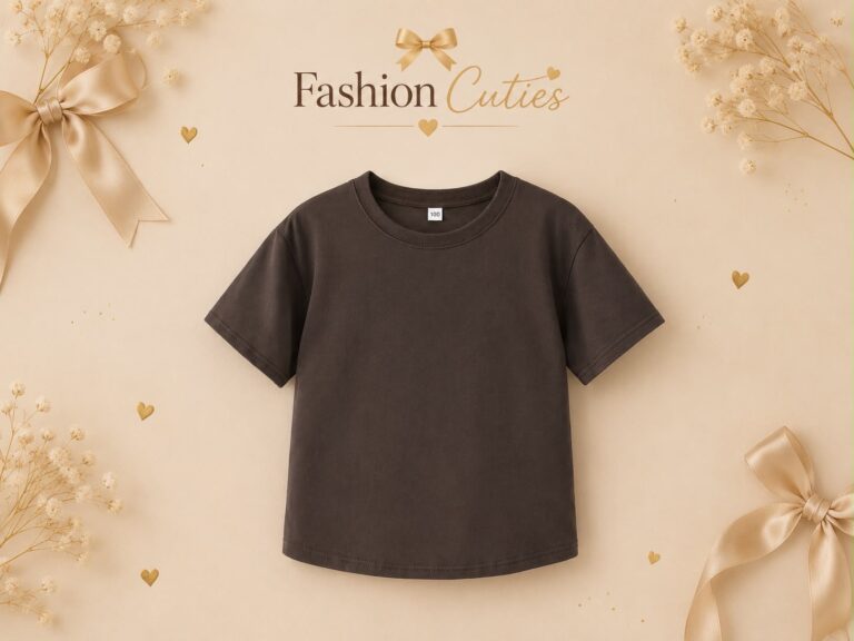Basic bruin shirt