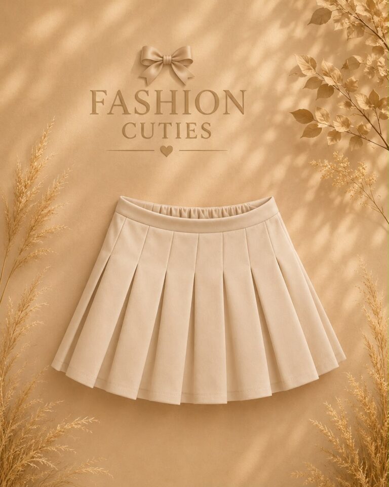 Beige rok met achterkant broekje