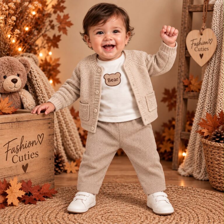 Babyset boys beige