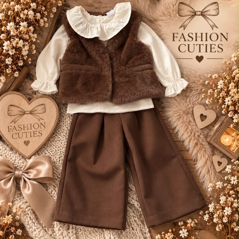 mini girls set bruin